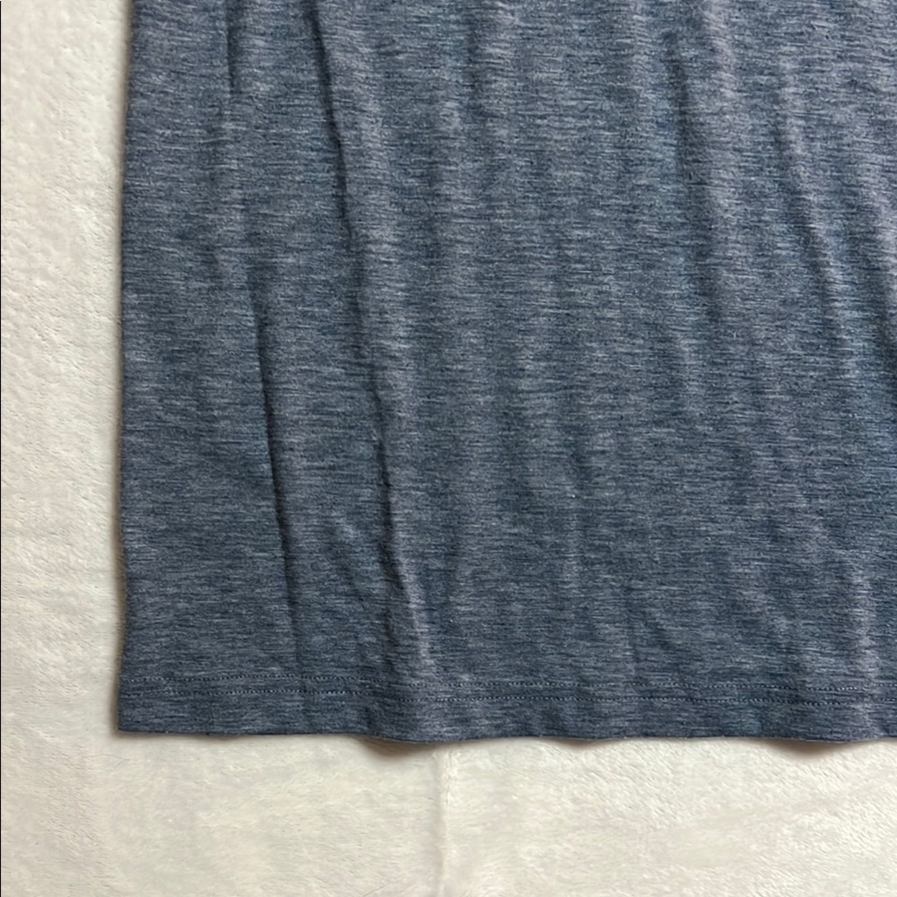Blue and White Varsity Raglan T-Shirt - Picture 5 of 11